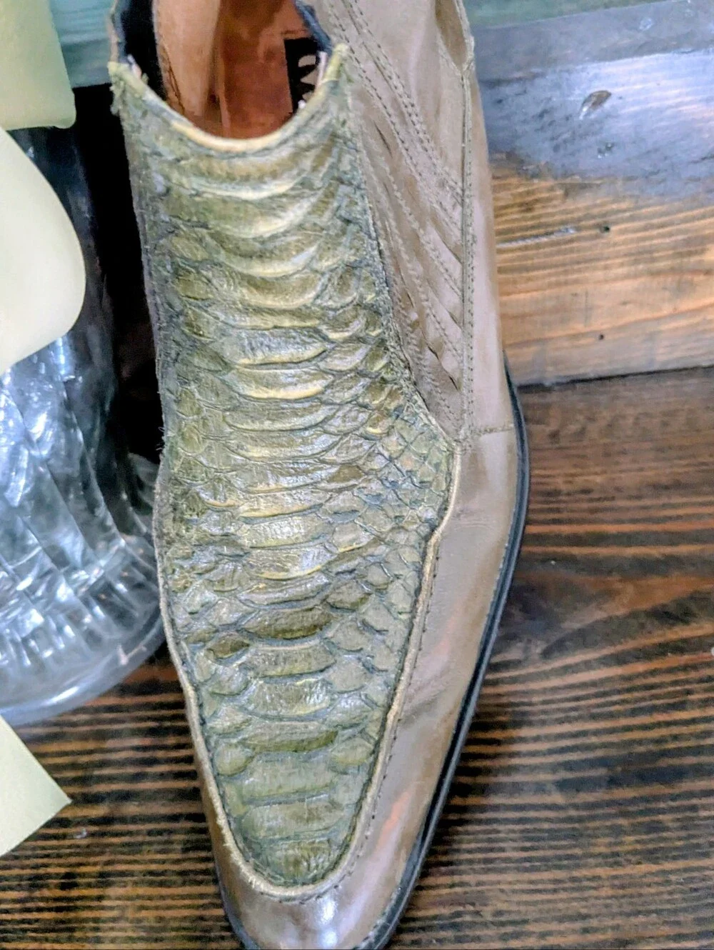 Barrow Forest Green Men's Dress Boots
